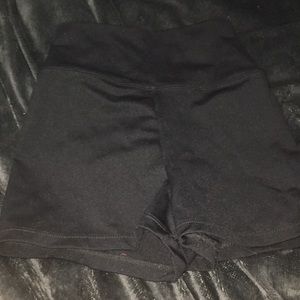 black spandex